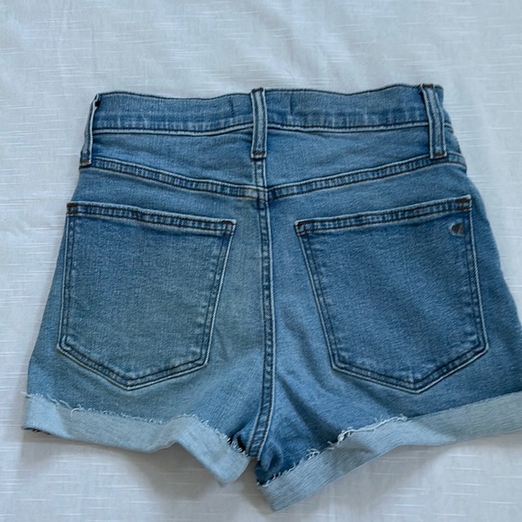 Madewell High-rise Denim Short NF031 Size 24 - Picture 4 of 5